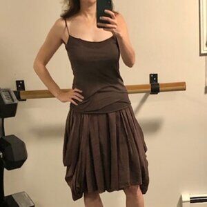 Gary Graham Cotton Linen Tank, sz 4